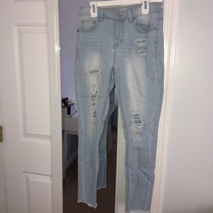 Light-wash Denim Jeans